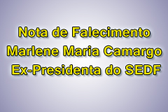 ABEn-DF informa o falecimento de Marlene Maria Camargo, Ex-Presidenta do SEDF